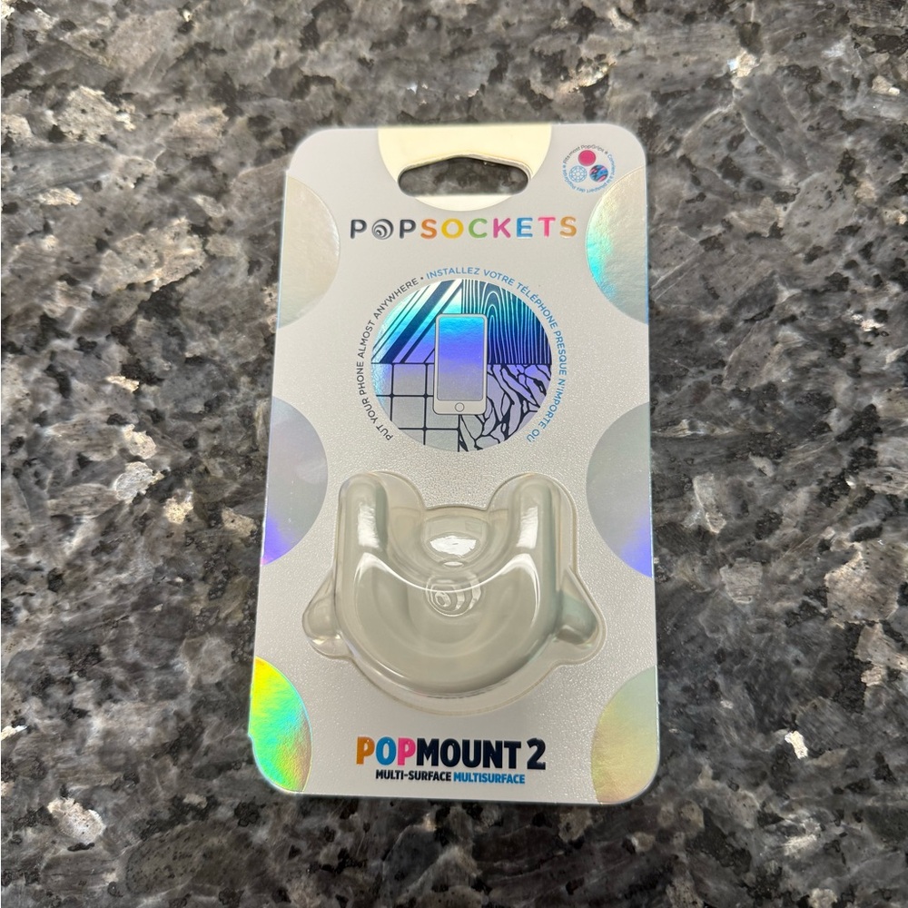 NWT Pop Sockets PopMount 2 Multi-Surface Mount